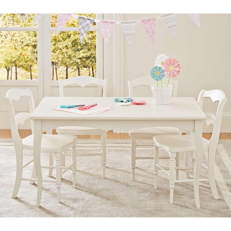 Pottery Barn Kids Finley Play Chair French White image number 2